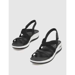 SANDALIA SKECHERS ARCH FIT-SUNSHINE- LUXE LADY NEGRO