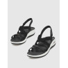 SANDALIA SKECHERS ARCH FIT-SUNSHINE- LUXE LADY NEGRO