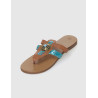 SANDALIA KAMOME TRENDS IRIS AZUL