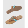 SANDALIA KAMOME TRENDS IRIS AZUL