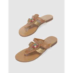 SANDALIA KAMOME TRENDS IRIS BRONCE