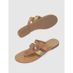 SANDALIA KAMOME TRENDS IRIS BRONCE