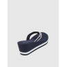 SANDALIA DE DEDO TOMMY HILFIGER WEDGE BEACH SANDAL MARINO