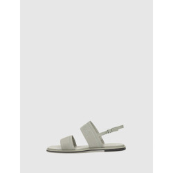 SANDALIA CALVIN KLEIN FLAT SANDAL HE GRIS