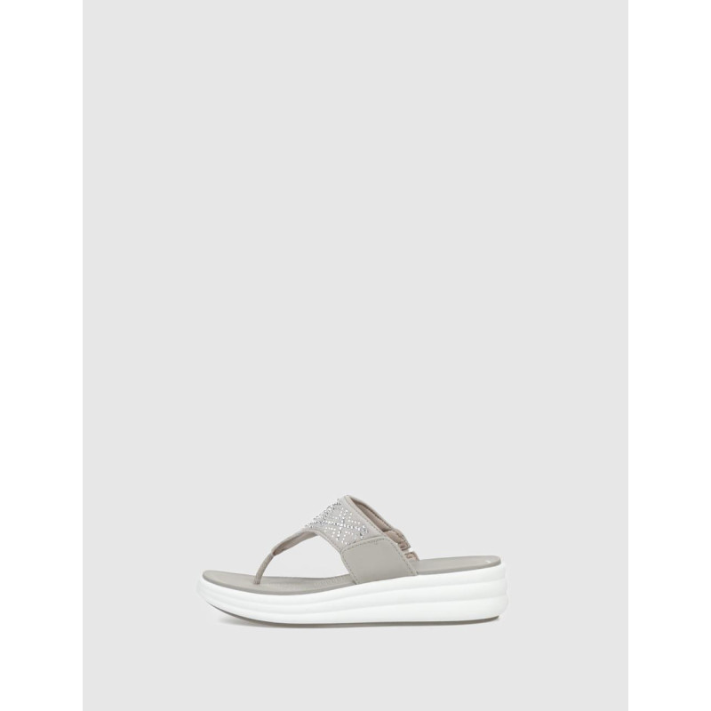 SANDALIA DE DEDO CLARKS DRIFT WAY TAUPE