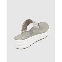SANDALIA DE DEDO CLARKS DRIFT WAY TAUPE