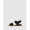 SANDALIA SKECHERS BOBS DESERT KISS NEGRO