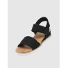 SANDALIA SKECHERS BOBS DESERT KISS NEGRO