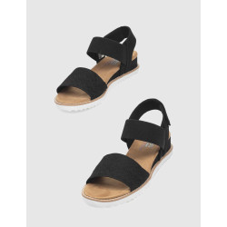 SANDALIA SKECHERS BOBS DESERT KISS NEGRO