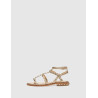 SANDALIA ROMANA ASH PRECIOUS PLATINO