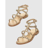 SANDALIA ROMANA ASH PRECIOUS PLATINO