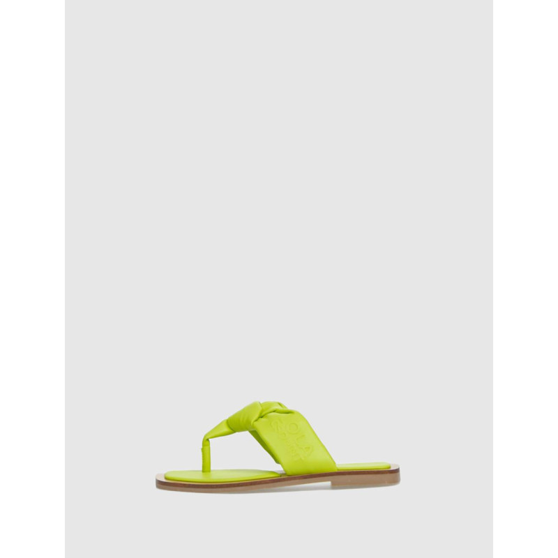 SANDALIA DE DEDO LOLA CASADEMUNT 2405008 VERDE