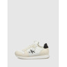 ZAPATILLA CALVIN KLEIN RUNNER SOCK LACEUP MLLTH BLANCO