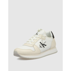 ZAPATILLA CALVIN KLEIN RUNNER SOCK LACEUP MLLTH BLANCO