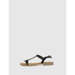 SANDALIA OBVIO SHOES IF9937 NEGRO