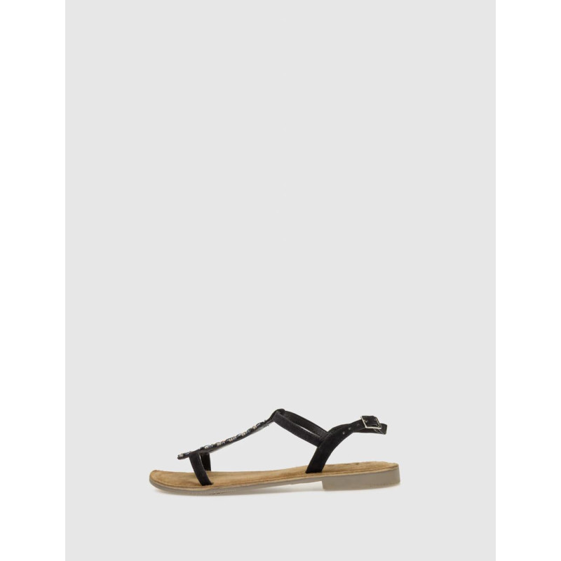 SANDALIA OBVIO SHOES IF9937 NEGRO