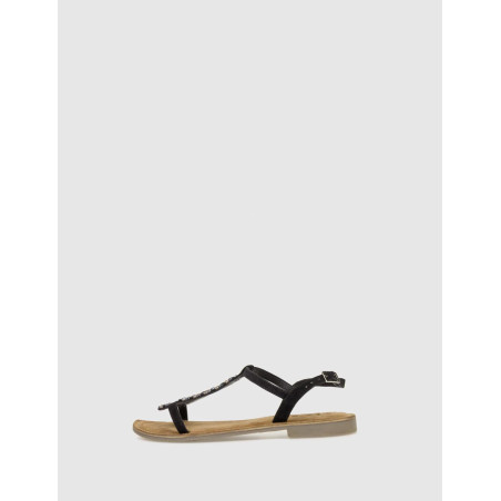 SANDALIA OBVIO SHOES IF9937 NEGRO