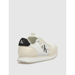 ZAPATILLA CALVIN KLEIN RUNNER SOCK LACEUP MLLTH BLANCO