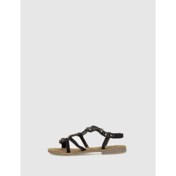 SANDALIA OBVIO SHOES KAORI NEGRO