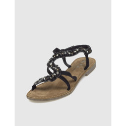 SANDALIA OBVIO SHOES KAORI NEGRO