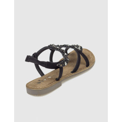 SANDALIA OBVIO SHOES KAORI NEGRO