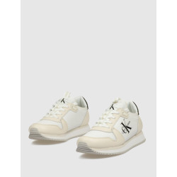 ZAPATILLA CALVIN KLEIN RUNNER SOCK LACEUP MLLTH BLANCO