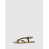 SANDALIA DE DEDO LESTROPEZIES CHOU MULTI NEGRO