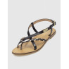 SANDALIA DE DEDO LESTROPEZIES CHOU MULTI NEGRO