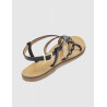 SANDALIA DE DEDO LESTROPEZIES CHOU MULTI NEGRO