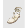 SANDALIA ROMANA LESTROPEZIES CORALIE ORO