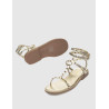 SANDALIA ROMANA LESTROPEZIES CORALIE ORO