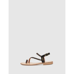 SANDALIA DE DEDO LESTROPEZIES HAPYDEA NEGRO