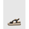 SANDALIA INUOVO A98013 NEGRO
