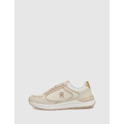 ZAPATILLA TOMMY HILFIGER CASUAL FASHION RUNNER BEIG