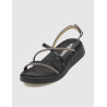SANDALIA WONDERS C-6532 NEGRO