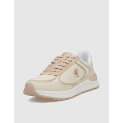 ZAPATILLA TOMMY HILFIGER CASUAL FASHION RUNNER BEIG