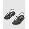 SANDALIA WONDERS C-6532 NEGRO