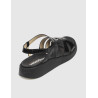 SANDALIA WONDERS C-6534 NEGRO