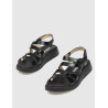 SANDALIA WONDERS C-6534 NEGRO
