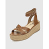 SANDALIA OBVIO SHOES ATLAS CUERO
