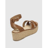 SANDALIA OBVIO SHOES ATLAS CUERO
