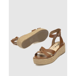 SANDALIA OBVIO SHOES ATLAS CUERO