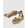 SANDALIA OBVIO SHOES ATLAS CUERO
