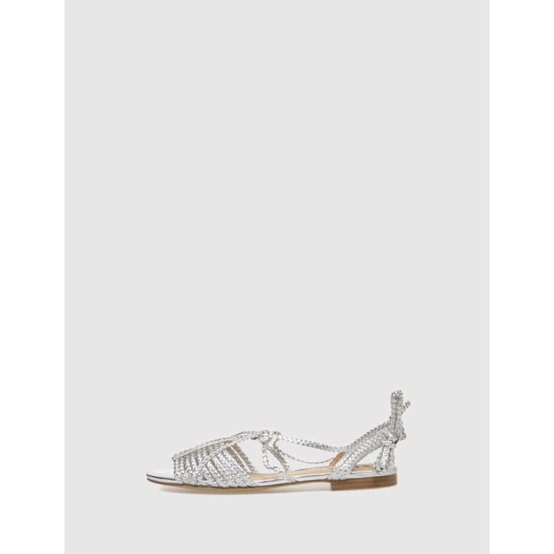 SANDALIA OBVIO SHOES RODINA PLATA