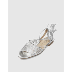 SANDALIA OBVIO SHOES RODINA PLATA