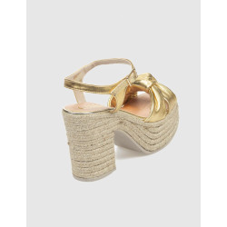 SANDALIA GAIMO COQUE ORO