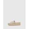 SANDALIA OBVIO SHOES DUBHE BEIG
