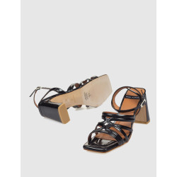 SANDALIA ANGEL ALARCON PANNE 24053 NEGRO