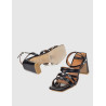 SANDALIA ANGEL ALARCON PANNE 24053 NEGRO