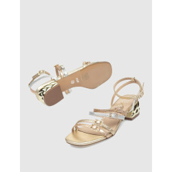 SANDALIA EXE KATY-237 MULTI METALES